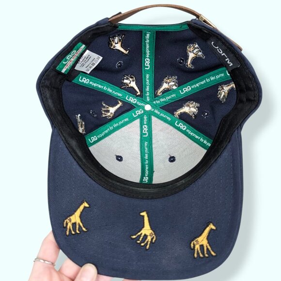 LRG Blue True Heads Golden Giraffe Hat - Picture 6 of 6